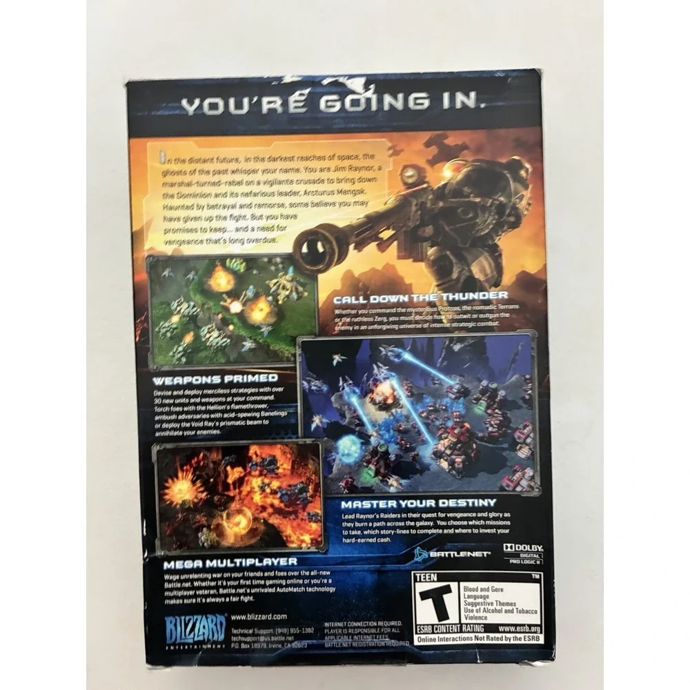 StarCraft‎ II: Wings of Liberty (Windows/Mac: Mac and Windows, 2010)-complete